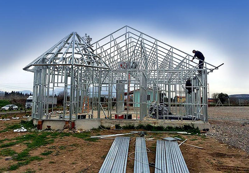 Several reasons for choosing light gauge steel framing instead of wood framing for house