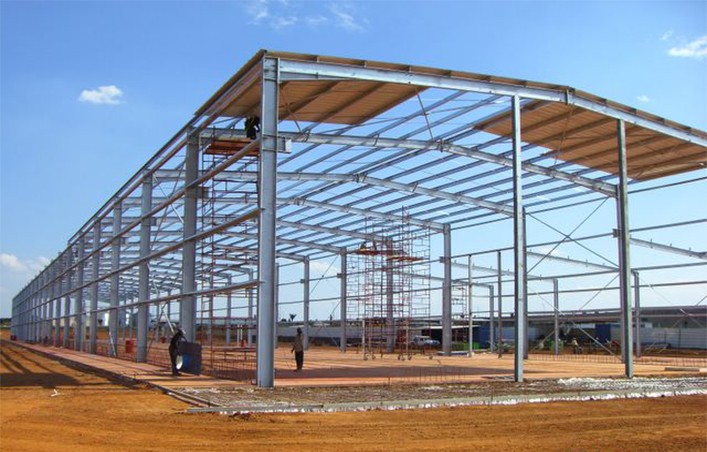 Steel Frame Complete Warehouse Plan