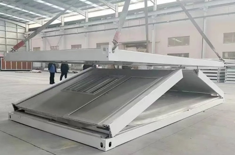 Foldable Container Houses vs. Regular Container Houses Save 80% on Shipping Costs