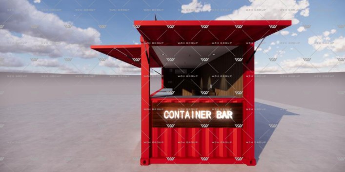 20ft Shipping Container Coffee Shop