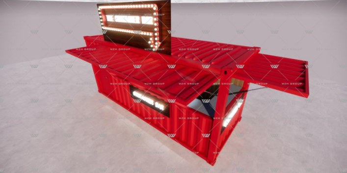 20ft Shipping Container Coffee Shop