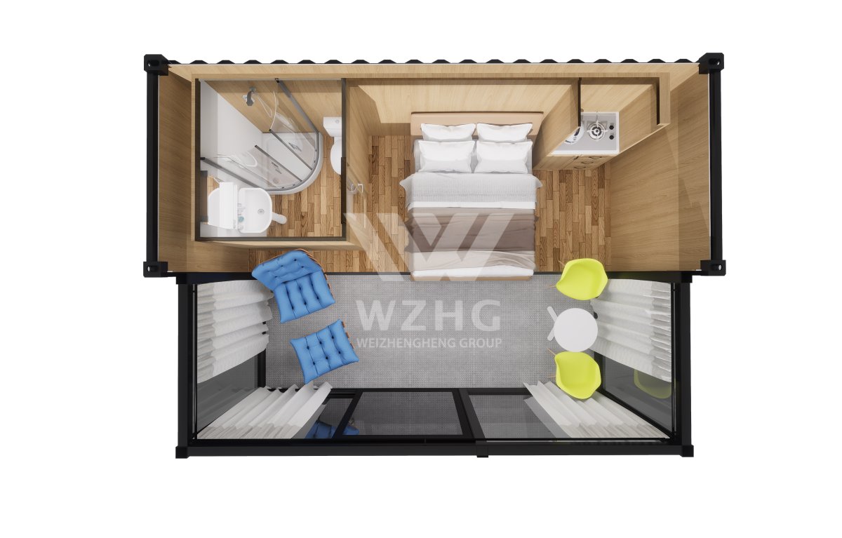 WZH Sliding Out Container House