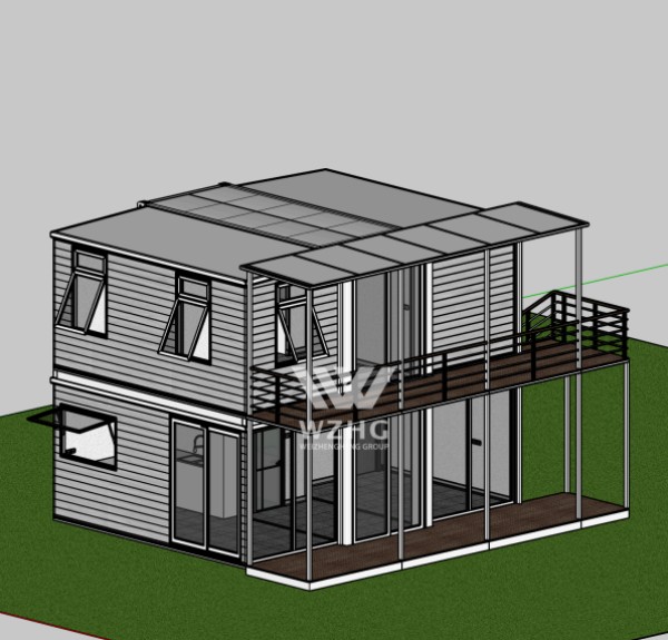 20ft Two-Story Expandable Container
