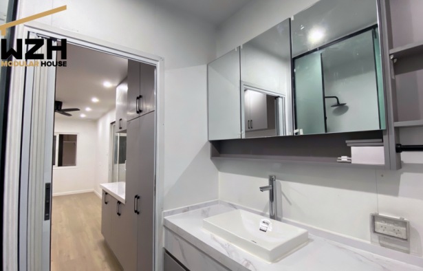 Australian 40ft Modified Shipping Container Granny Flat Project