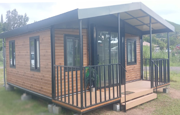 New Caledonia 40-Foot Container Project Integrating Office and Living Spaces