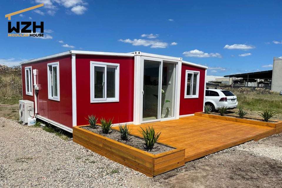 Australian 20 Foot Expandable Container Home Rental Project