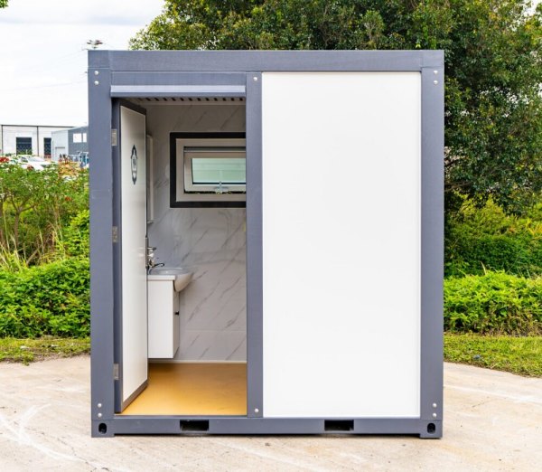 Shipping Container Toilet