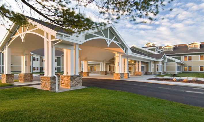 Nursing homes with different design